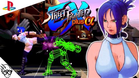 Street Fighter Ex Plus Alpha Ps1 1997 Blair Dame Playthroughlongplay Youtube
