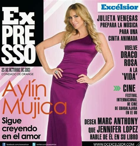 Ayl N Mujica Magazine Photoshoot For Excelsior Magazine October