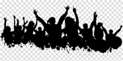 Transparent Clipart Crowd People Cheering 10 Free Cliparts Download