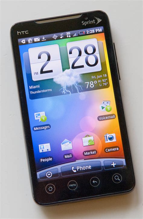 Review Sprint Nextels Htc Evo 4g Smartphone Is A Force To Be Reckoned