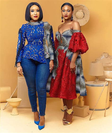 25 Amazing Ankara And Lace Combination Styles Stylish Naija African Print Dresses African