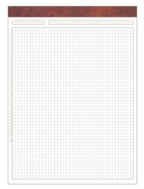 5x5 Grid Pads Gridgraph Pads Online Proof System Custom Gridded Pads