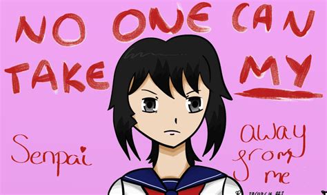 ayano aishi from yandere simulator i don t own yandere cartoon 1024x612 png download