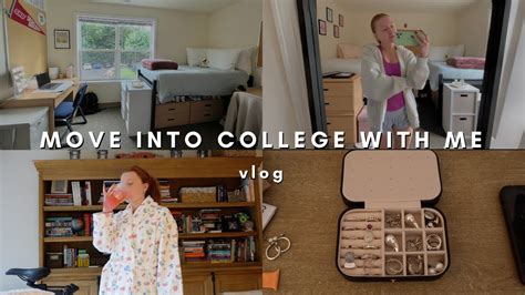 Vlog Move Into College With Me Sophomore Year Youtube