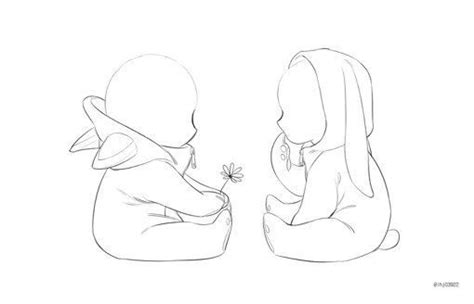 한지 그림계 Hanjidraw Twitter Baby Drawing Art Reference Poses