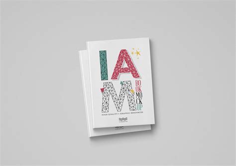 Download Free Hardcover Book Mockup (PSD)