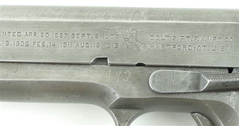 Colt 1911 A1 45 Acp All Correct 1941 Manufacture Date Ww2