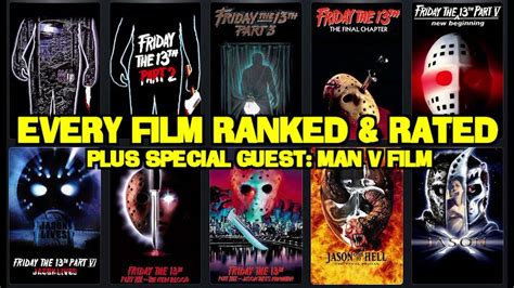 Friday The 13th Franchise Every Movie Ranked And Rated Youtube