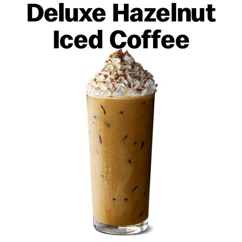 Deluxe Hazelnut Iced Coffee Mcdonald S Australia