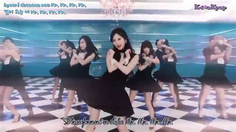 [k Raokpop] Girls Generation Mr Mr Lyrics Vostfr Youtube