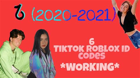 Maybe you would like to learn more about one of these? 6 TikTok Roblox ID codes *Working* (2020-2021) - YouTube