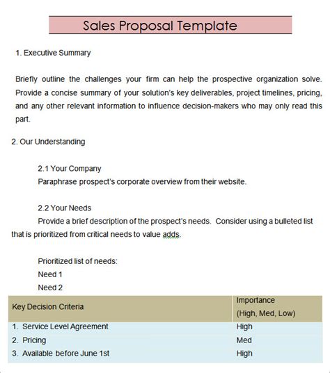Free 20 Sample Sales Proposal Templates In Illustrator Indesign Ms