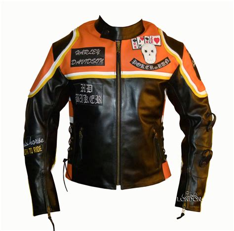 Mickey Rourke Harley Davidson Marlboro Man Jacket Charlie London