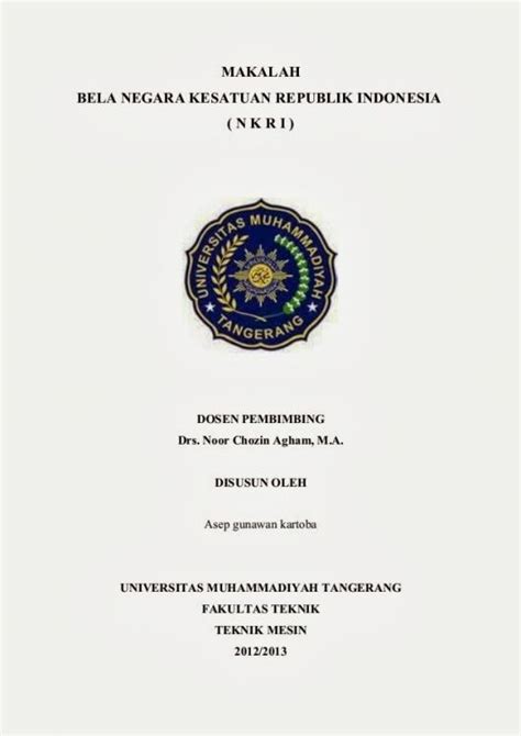 17+ Contoh Makalah yang Baik dan Benar & Cara Membuat Lengkap
