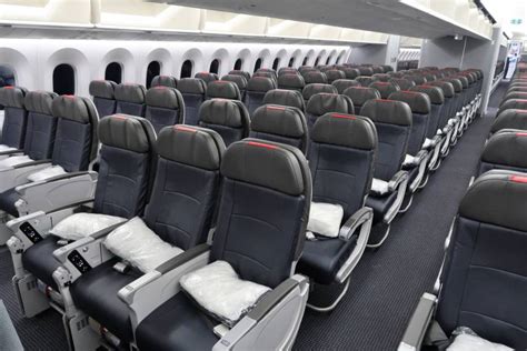 American Airlines 787 9 789 Dreamliner Main Cabin Extra Bulkhead And