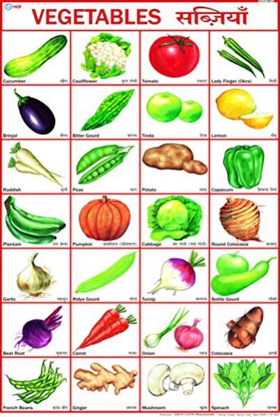 Buy Fruits Chart 50 X 70 Cm Book Online At Low Prices In India