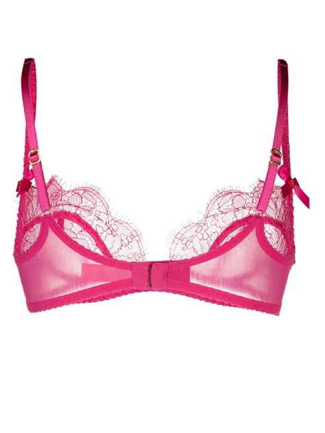 Agent Provocateur Lorna Lace Plunge Underwired Bra Farfetch