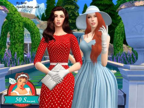 23 Sims 4 50s Cc Travel To The Fabulous 1950s We Want Mods