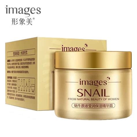 Images Snail Serum Face Cream Snail Mucus Extracts Moisturizing