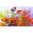 Colorful Wildflowers Bunch Oil Painting Palette Knife By 