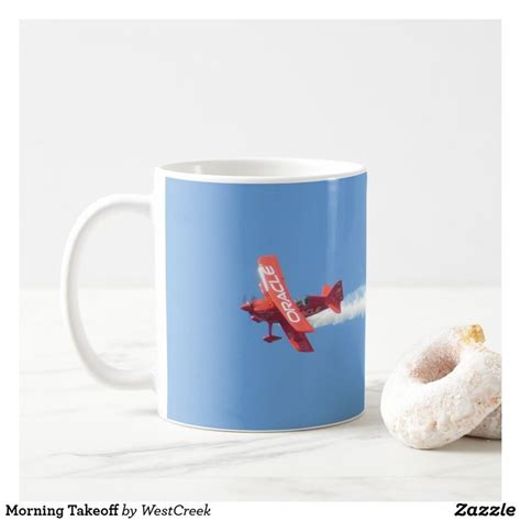 Morning Takeoff Coffee Mug Zazzle In 2022 Hand Crafted Ts Mugs