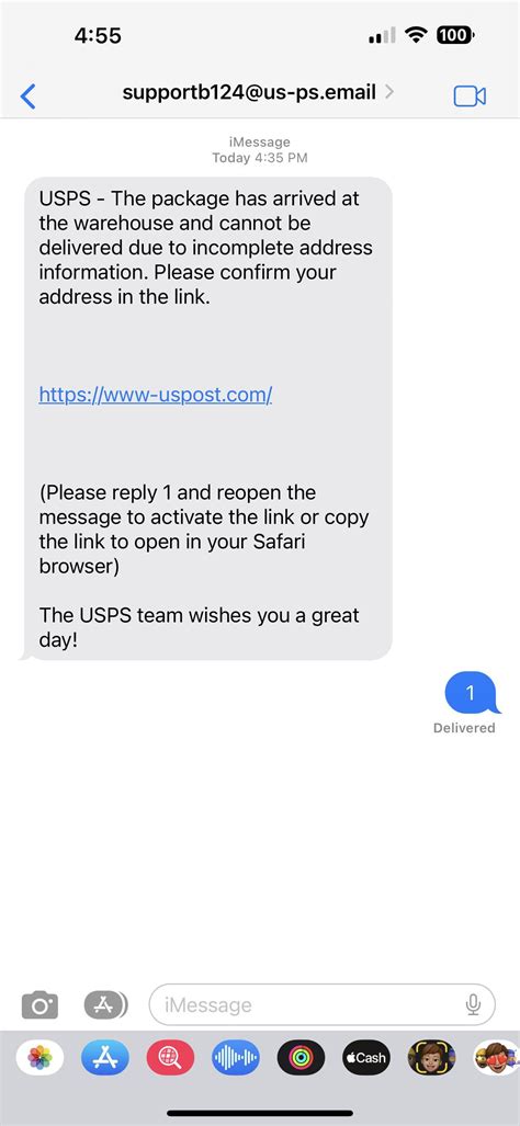 Usps Scam Text Clicked Rphishing