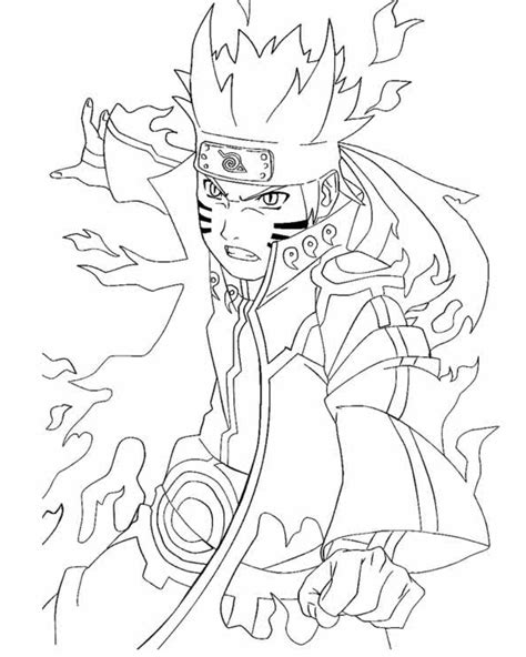 Coloring Pages Of Naruto Shippuden Characters Printable Kids