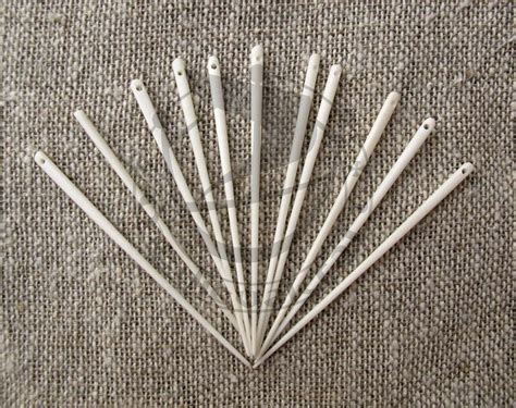 Bone needle 6,5cm; thin :: Medievalcraft