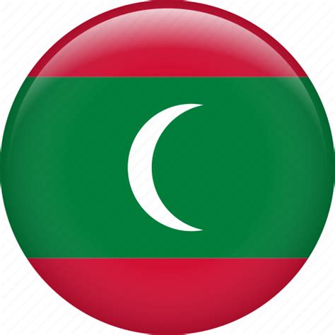 Maldives Country Flag Nation Icon Download On Iconfinder