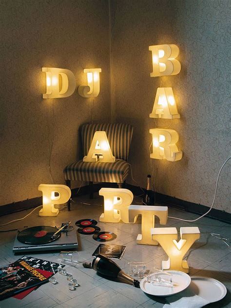 Big starts from an abacus of . Fine Porcelain Alphabet Lights... buy all the letters ...