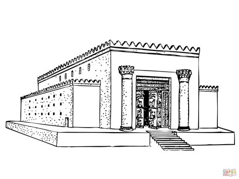 The old testament contains 39 books in total. Solomon Temple | Super Coloring | Solomons temple, Bible ...