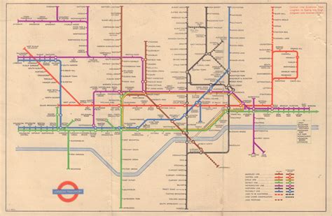 London Underground Tube Map Plan Alexandra Palace South Acton Harry
