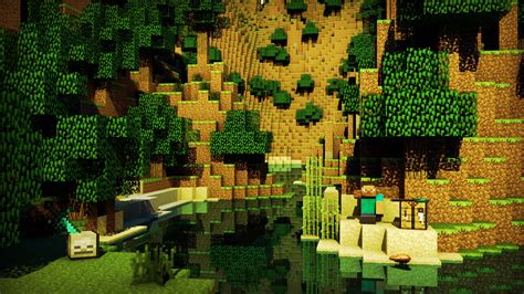 Minecraft Desktop Backgrounds Wallpaper Cave