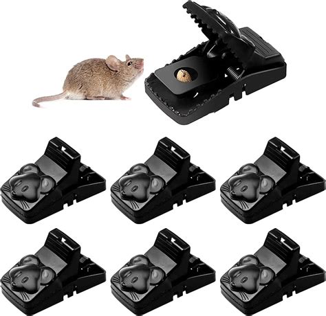 Mouse Traps Zhongtou 6 Pack Professional Rat Traps Mouse Reusable Mice