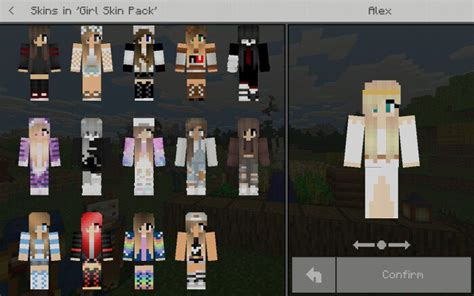 MCPE Bedrock Girl Skin Pack Minecraft Skins MCBedrock Forum