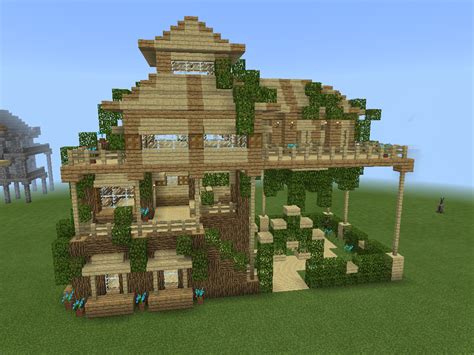 Today, we are going to share some awesome minecraft house ideas to help you build a house of your dreams and stand out above everyone. Simple Leafy Minecraft house, good for survival as it's ...