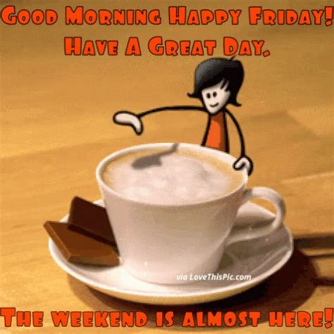 Good Morning Friday GIF GoodMorning Friday Weekend Discover Share