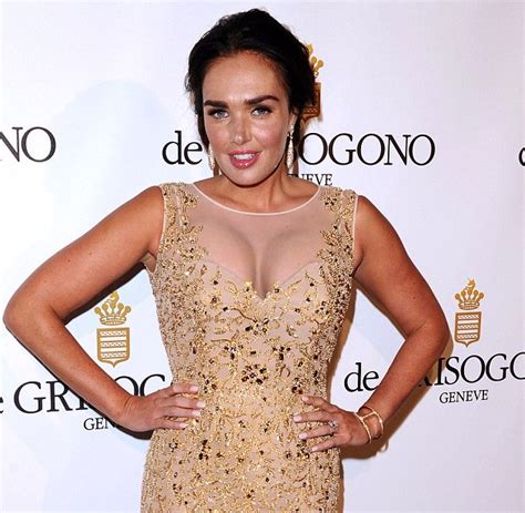 Tamara Ecclestone Shows Off Amazing Cleavage In A Transparent Gold Gown At The Th Cannes Film