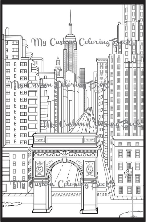 New York City Buildings Coloring Pages