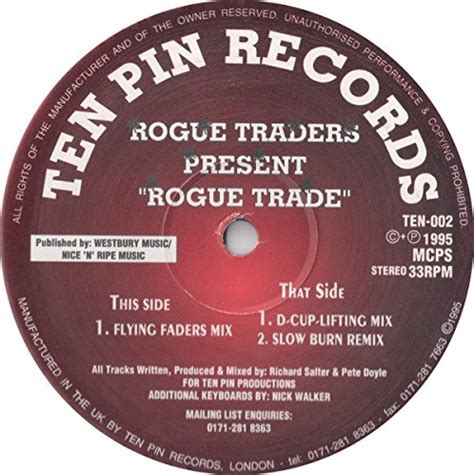 Rogue Traders Rogue Trade Ten Pin Records Amazonde Musik Cds And Vinyl