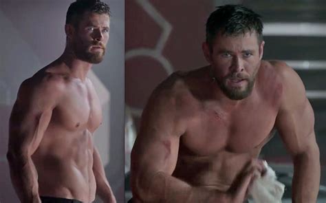 Chris Hemsworth S Shirtless Scene From Thor Ragnarok Has Finally Hit