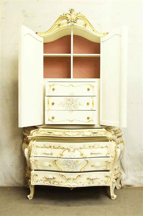 French painted king size headboard 1342. French Provincial Bedroom Suite | Olde Good Things