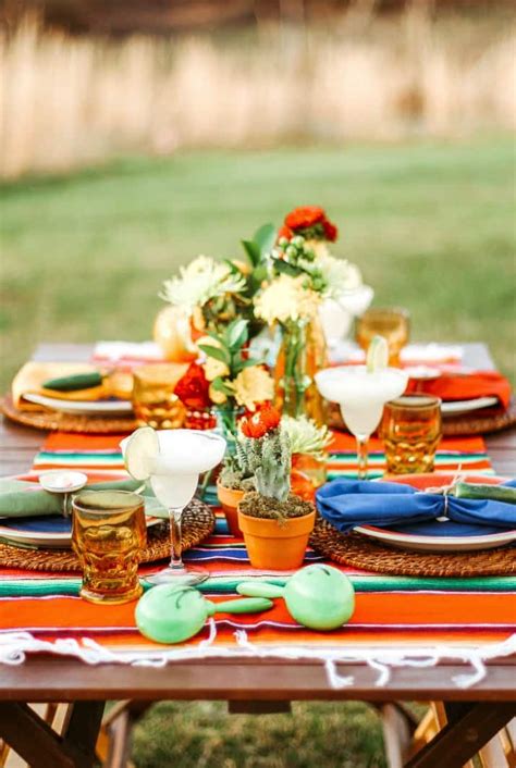 Mexican Theme Dinner Party Tablescape Celebrations At Home
