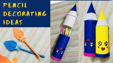 These range from adorable designs that appeal to young children as well as sophisticated ones. DIY- Pencil decorating ideas | how to make pencil box | how to decor pencil easily - YouTube