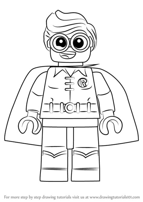 Lego Batman And Robin Coloring Pages