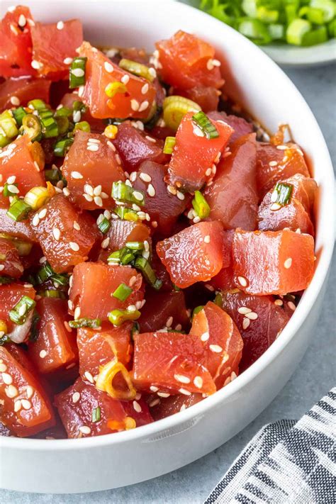 Ahi Tuna Poke Bowl Recipe Easy Simply Whisked