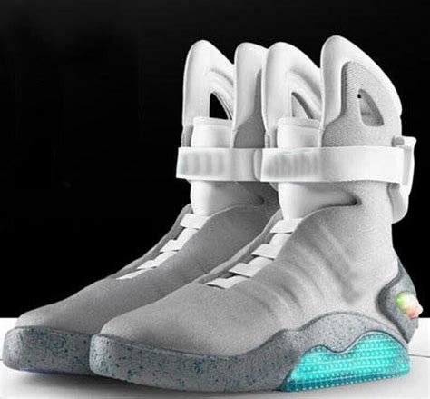 Air Mag Sneakers Marty Mcflys Led Shoes Back To The Future Glow In The
