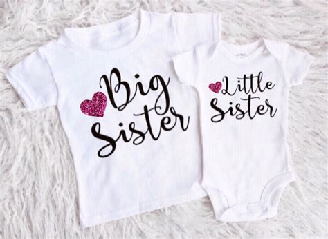 Big sister little sister outfits little sister shirt big sister bodysuit big sister shirt shirts ...