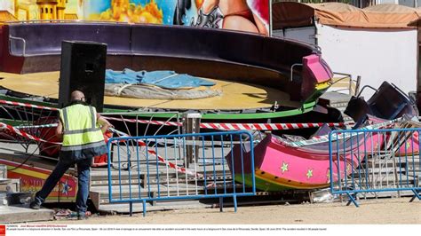 Major Scenes Of Panic After Fairground Ride Accident Injures 28