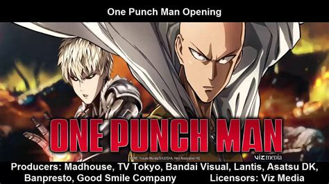 One Punch Man Opening Song Youtube